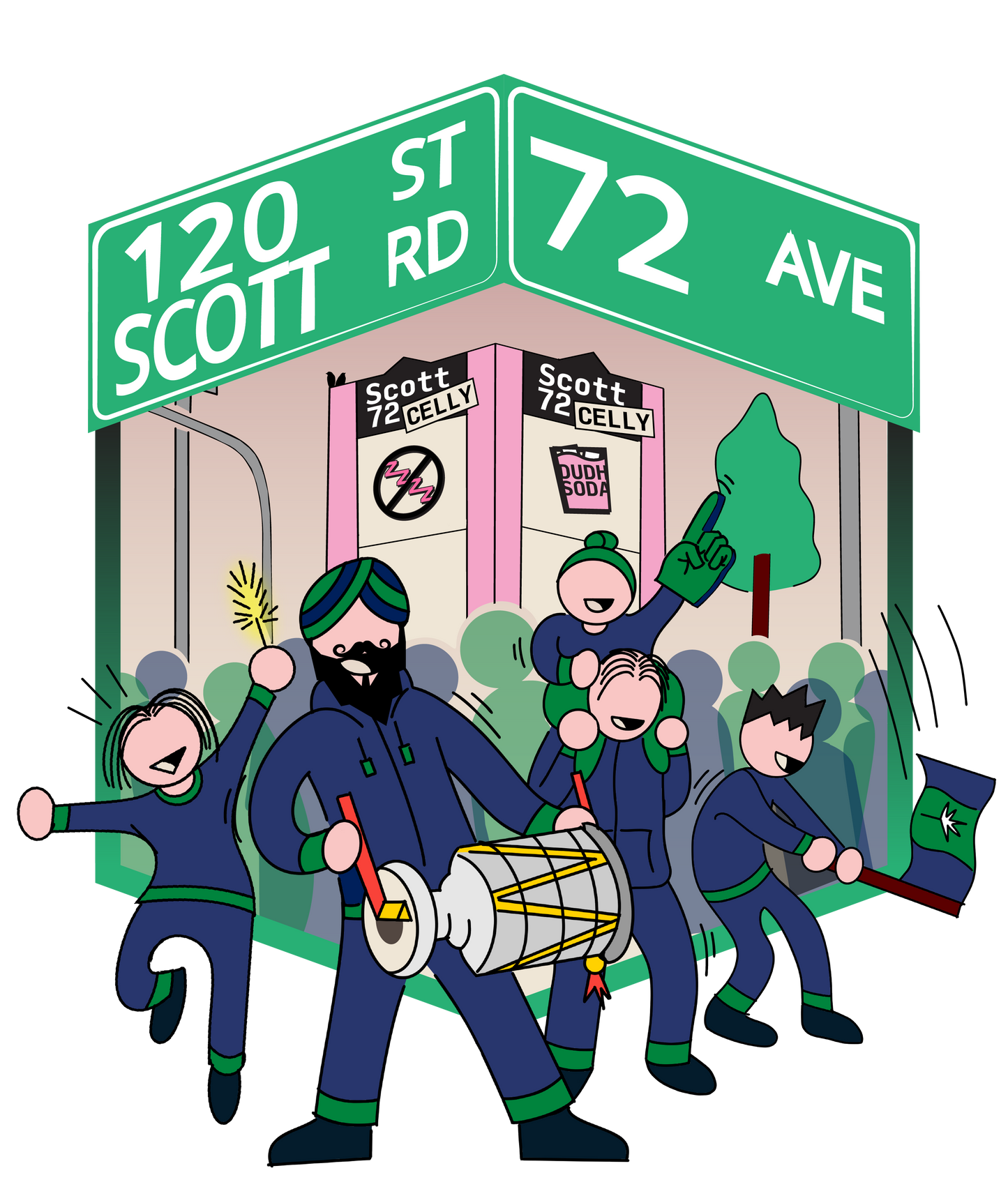 Scott Road Cellies Tee